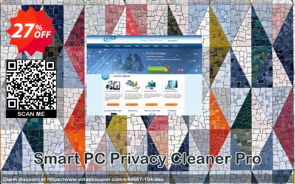 Smart PC Privacy Cleaner Pro Coupon, discount Lionsea Software coupon archive (44687). Promotion: Lionsea Software coupon discount codes archive (44687)