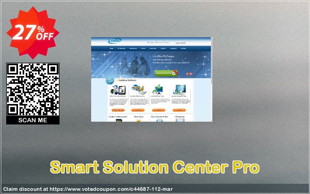 Smart Solution Center Pro Coupon, discount Lionsea Software coupon archive (44687). Promotion: Lionsea Software coupon discount codes archive (44687)