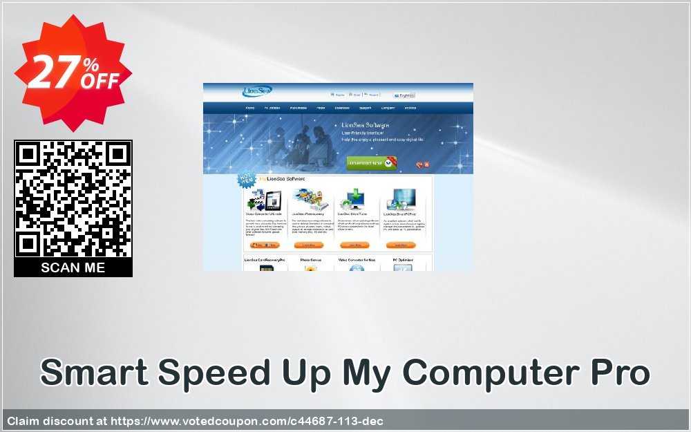 Smart Speed Up My Computer Pro Coupon, discount Lionsea Software coupon archive (44687). Promotion: Lionsea Software coupon discount codes archive (44687)