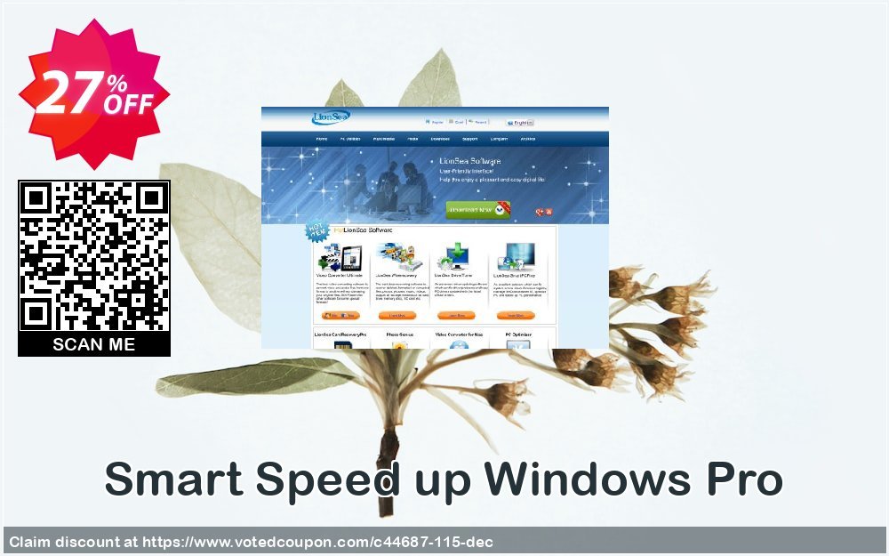 Smart Speed up WINDOWS Pro Coupon, discount Lionsea Software coupon archive (44687). Promotion: Lionsea Software coupon discount codes archive (44687)