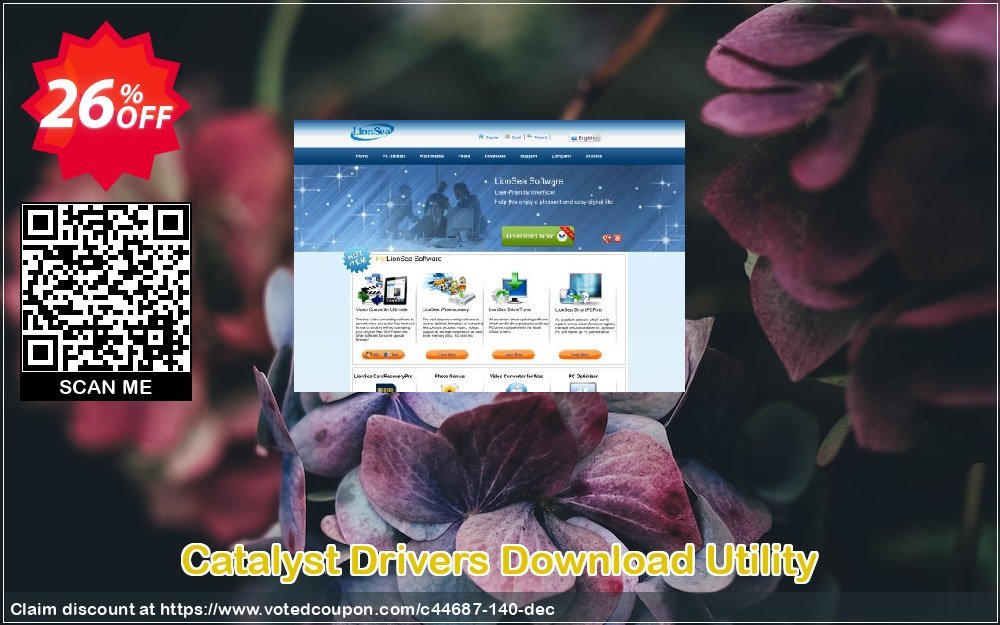 Catalyst Drivers Download Utility Coupon, discount Lionsea Software coupon archive (44687). Promotion: Lionsea Software coupon discount codes archive (44687)