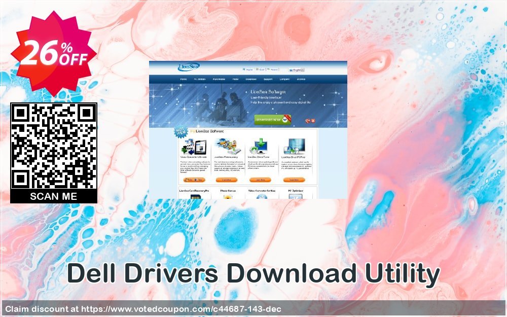 Dell Drivers Download Utility Coupon, discount Lionsea Software coupon archive (44687). Promotion: Lionsea Software coupon discount codes archive (44687)