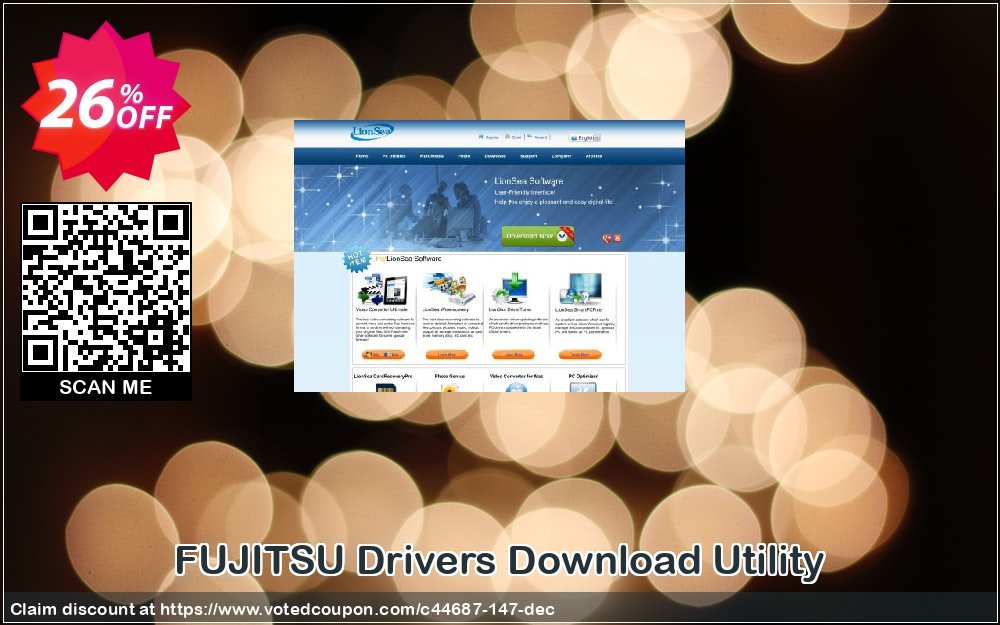 FUJITSU Drivers Download Utility Coupon, discount Lionsea Software coupon archive (44687). Promotion: Lionsea Software coupon discount codes archive (44687)