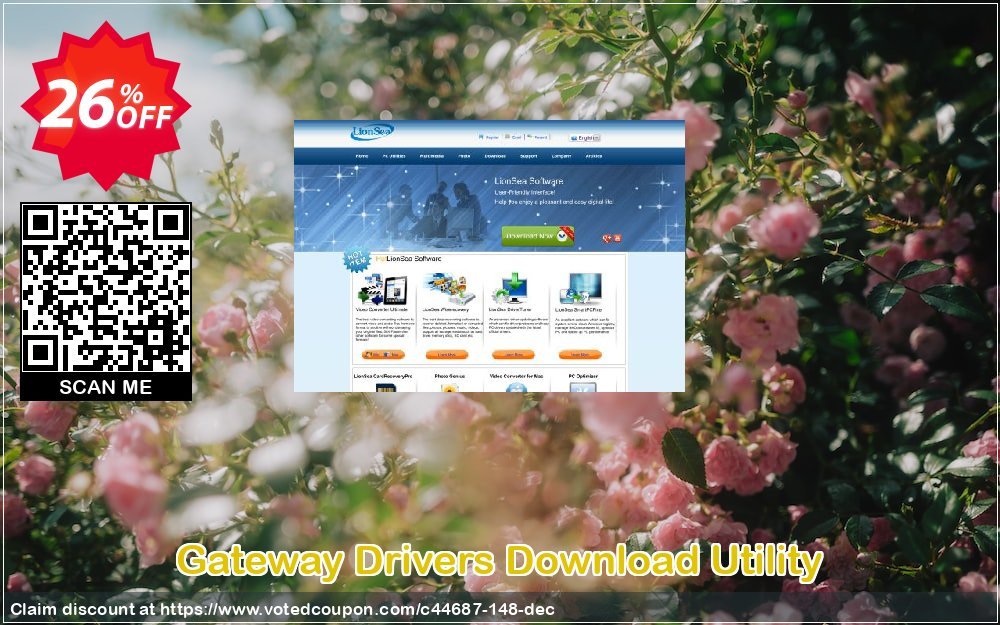 Gateway Drivers Download Utility Coupon, discount Lionsea Software coupon archive (44687). Promotion: Lionsea Software coupon discount codes archive (44687)