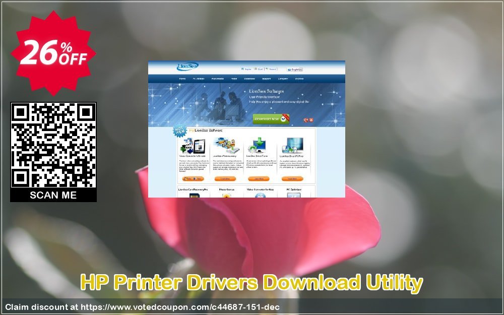 HP Printer Drivers Download Utility Coupon, discount Lionsea Software coupon archive (44687). Promotion: Lionsea Software coupon discount codes archive (44687)