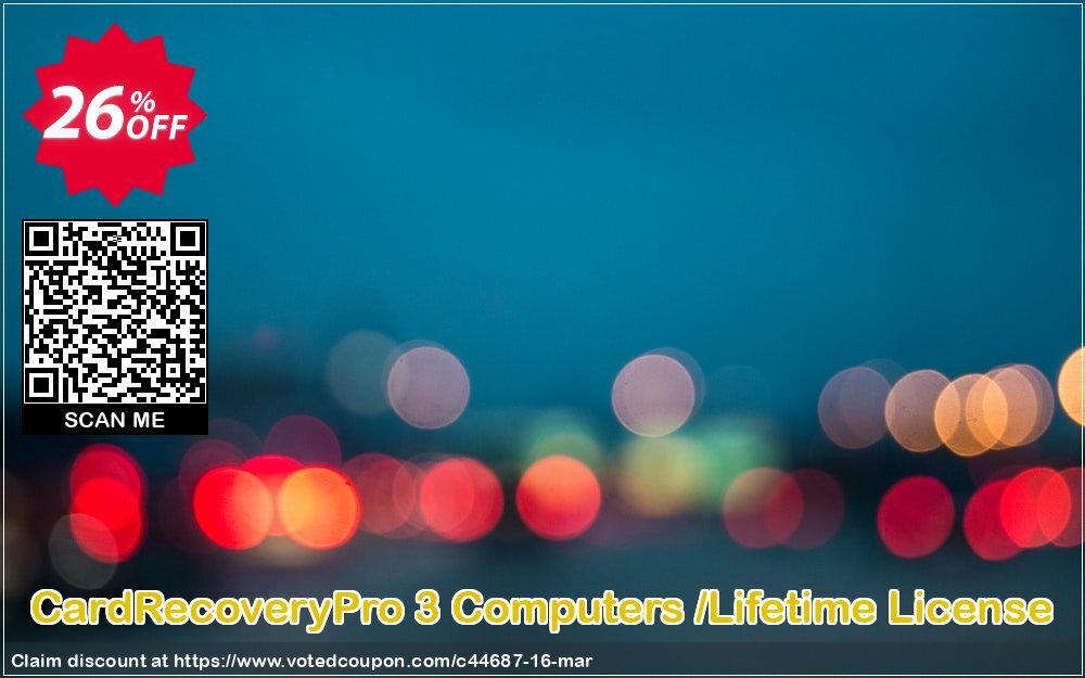 CardRecoveryPro 3 Computers /Lifetime Plan Coupon, discount Lionsea Software coupon archive (44687). Promotion: Lionsea Software coupon discount codes archive (44687)