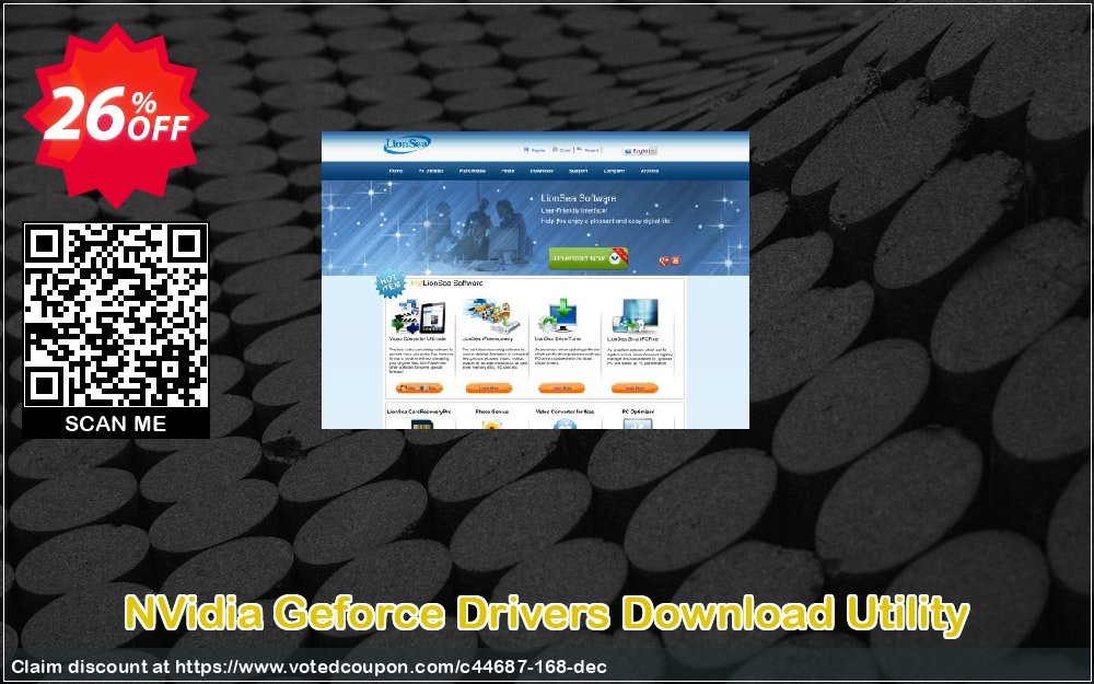 NVidia Geforce Drivers Download Utility Coupon, discount Lionsea Software coupon archive (44687). Promotion: Lionsea Software coupon discount codes archive (44687)