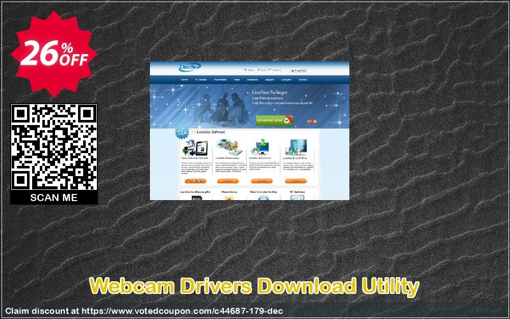 Webcam Drivers Download Utility Coupon, discount Lionsea Software coupon archive (44687). Promotion: Lionsea Software coupon discount codes archive (44687)