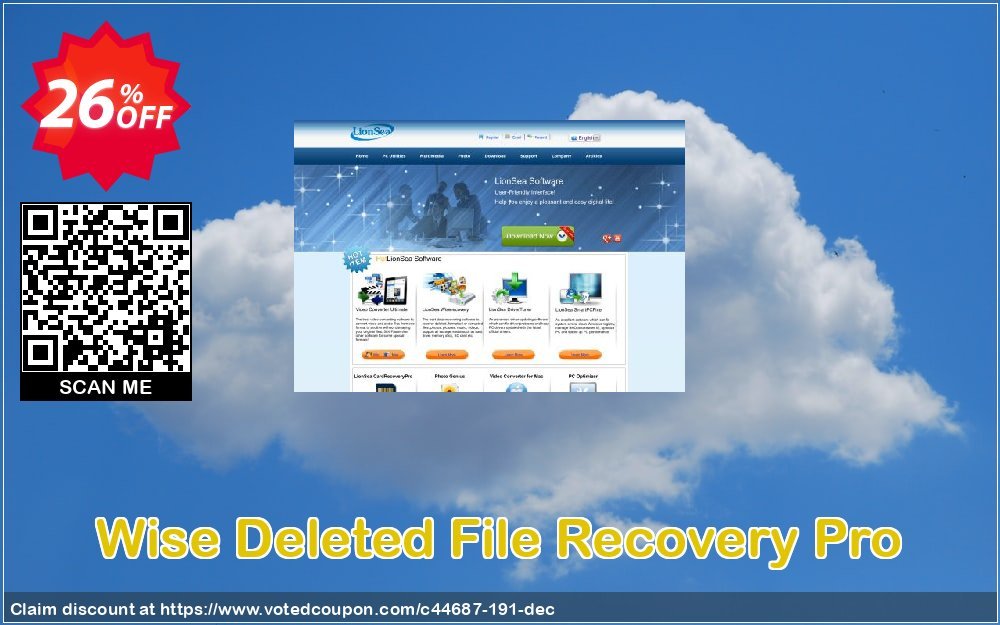 Wise Deleted File Recovery Pro Coupon Code Apr 2024, 26% OFF - VotedCoupon