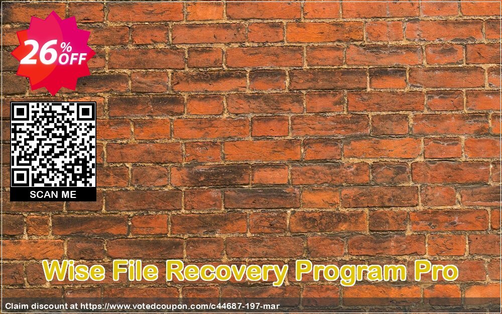 Wise File Recovery Program Pro Coupon, discount Lionsea Software coupon archive (44687). Promotion: Lionsea Software coupon discount codes archive (44687)