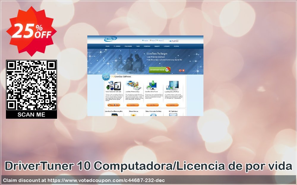 DriverTuner 10 Computadora/Licencia de por vida Coupon, discount Lionsea Software coupon archive (44687). Promotion: Lionsea Software coupon discount codes archive (44687)
