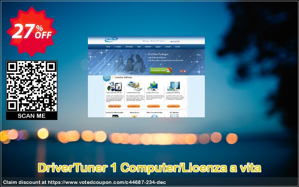 DriverTuner 1 Computer/Licenza a vita Coupon, discount Lionsea Software coupon archive (44687). Promotion: Lionsea Software coupon discount codes archive (44687)