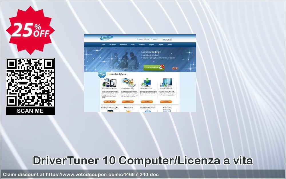 DriverTuner 10 Computer/Licenza a vita Coupon, discount Lionsea Software coupon archive (44687). Promotion: Lionsea Software coupon discount codes archive (44687)