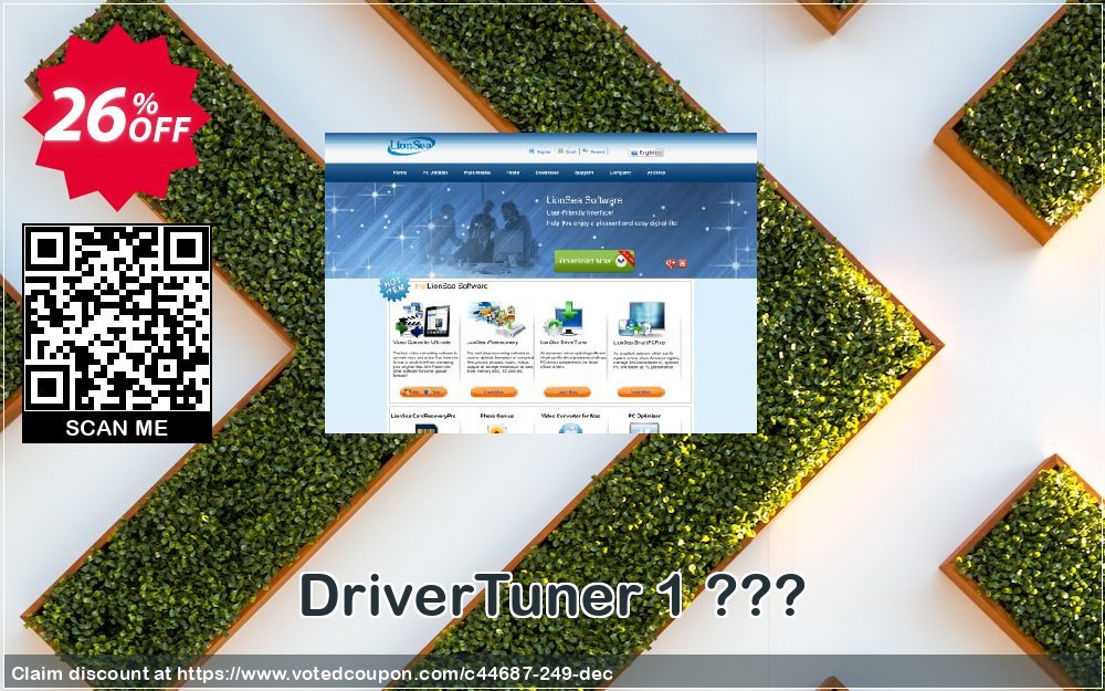 DriverTuner 1 ??? Coupon, discount Lionsea Software coupon archive (44687). Promotion: Lionsea Software coupon discount codes archive (44687)