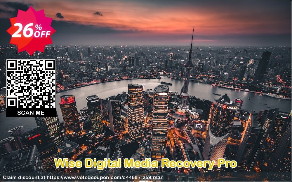 Wise Digital Media Recovery Pro Coupon Code Apr 2024, 26% OFF - VotedCoupon