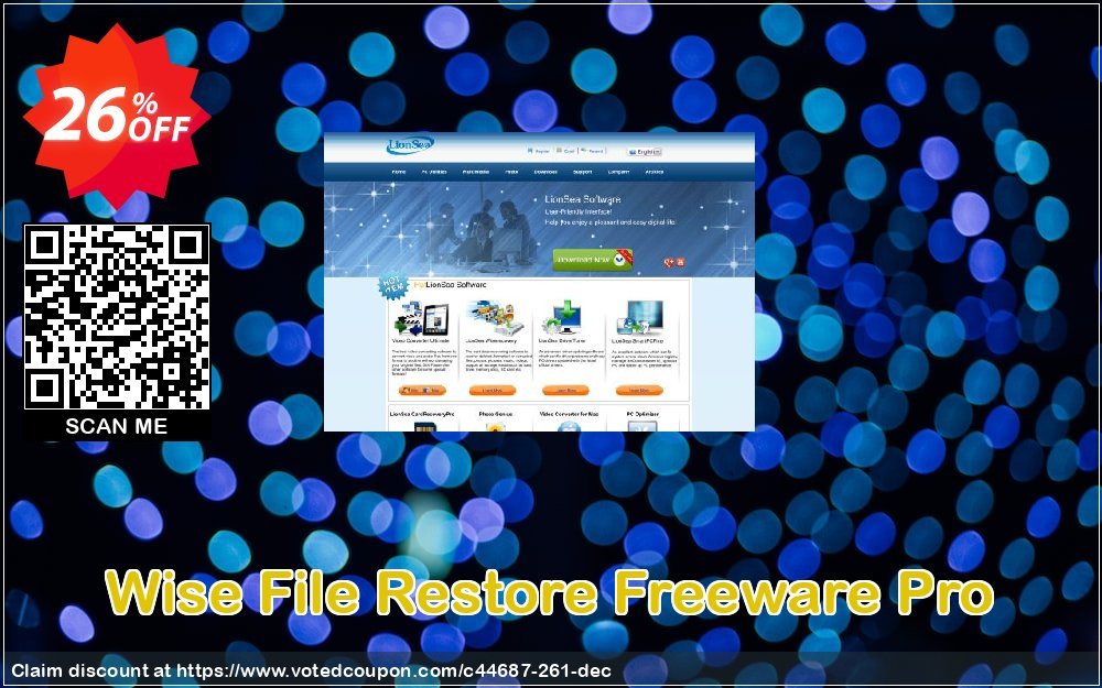 Wise File Restore Freeware Pro Coupon Code Apr 2024, 26% OFF - VotedCoupon