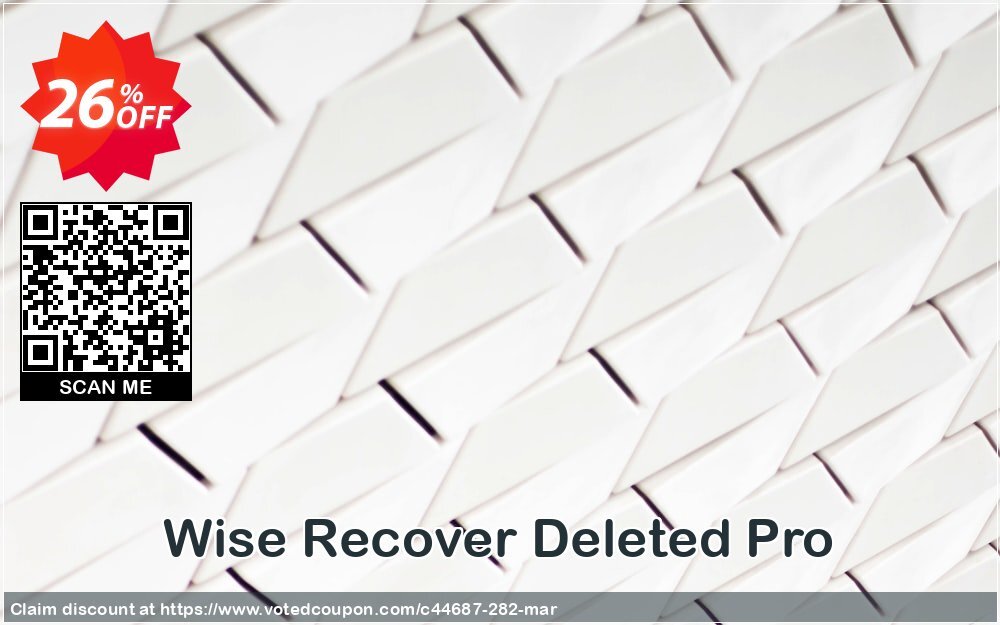 Wise Recover Deleted Pro Coupon Code May 2024, 26% OFF - VotedCoupon