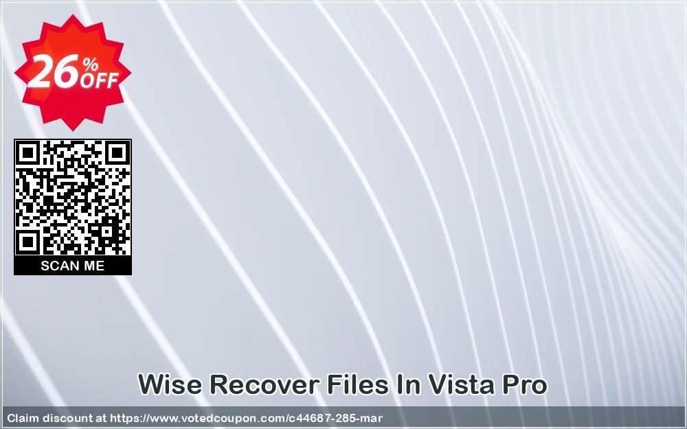 Wise Recover Files In Vista Pro Coupon Code May 2024, 26% OFF - VotedCoupon