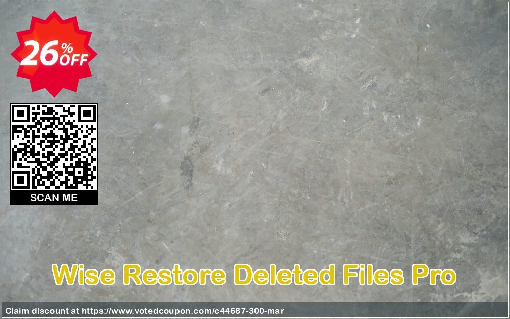 Wise Restore Deleted Files Pro Coupon Code Apr 2024, 26% OFF - VotedCoupon