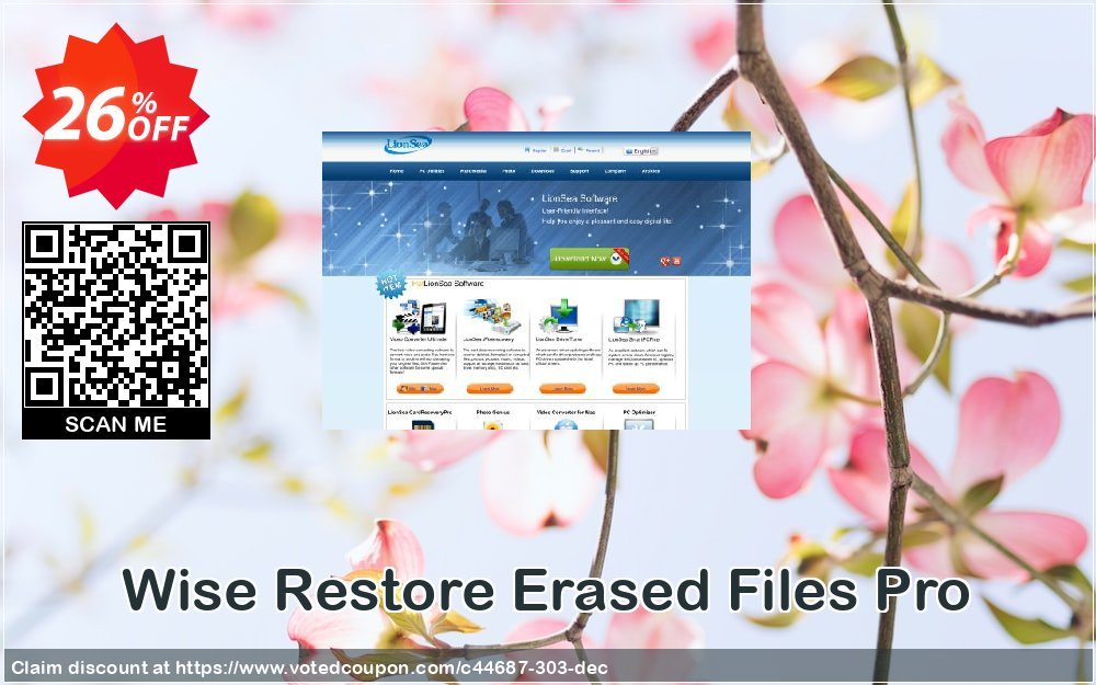 Wise Restore Erased Files Pro Coupon, discount Lionsea Software coupon archive (44687). Promotion: Lionsea Software coupon discount codes archive (44687)