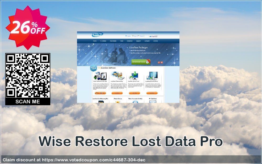 Wise Restore Lost Data Pro Coupon Code Apr 2024, 26% OFF - VotedCoupon