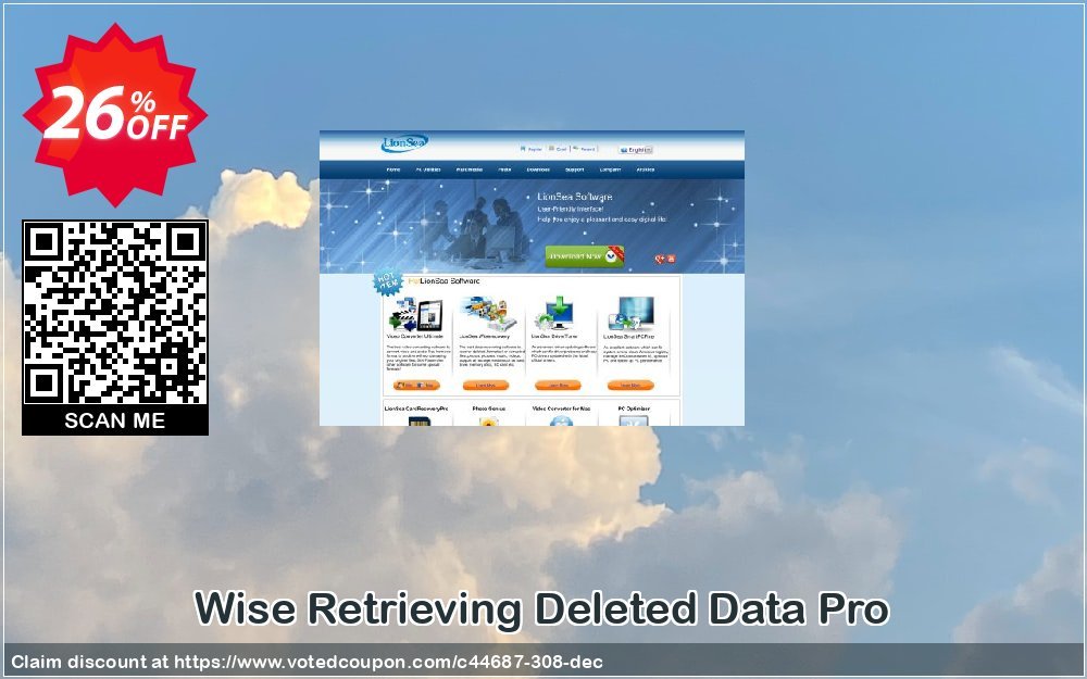 Wise Retrieving Deleted Data Pro Coupon, discount Lionsea Software coupon archive (44687). Promotion: Lionsea Software coupon discount codes archive (44687)