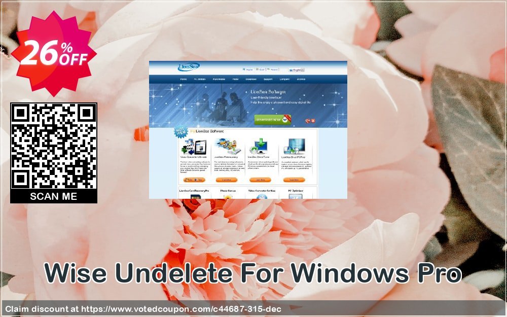 Wise Undelete For WINDOWS Pro Coupon, discount Lionsea Software coupon archive (44687). Promotion: Lionsea Software coupon discount codes archive (44687)
