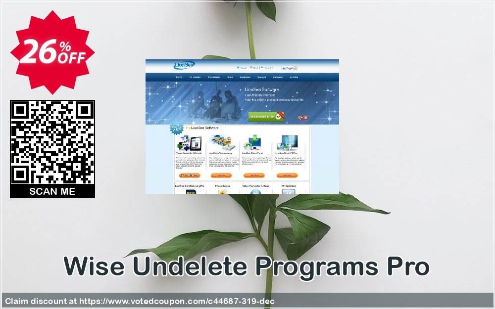 Wise Undelete Programs Pro Coupon, discount Lionsea Software coupon archive (44687). Promotion: Lionsea Software coupon discount codes archive (44687)
