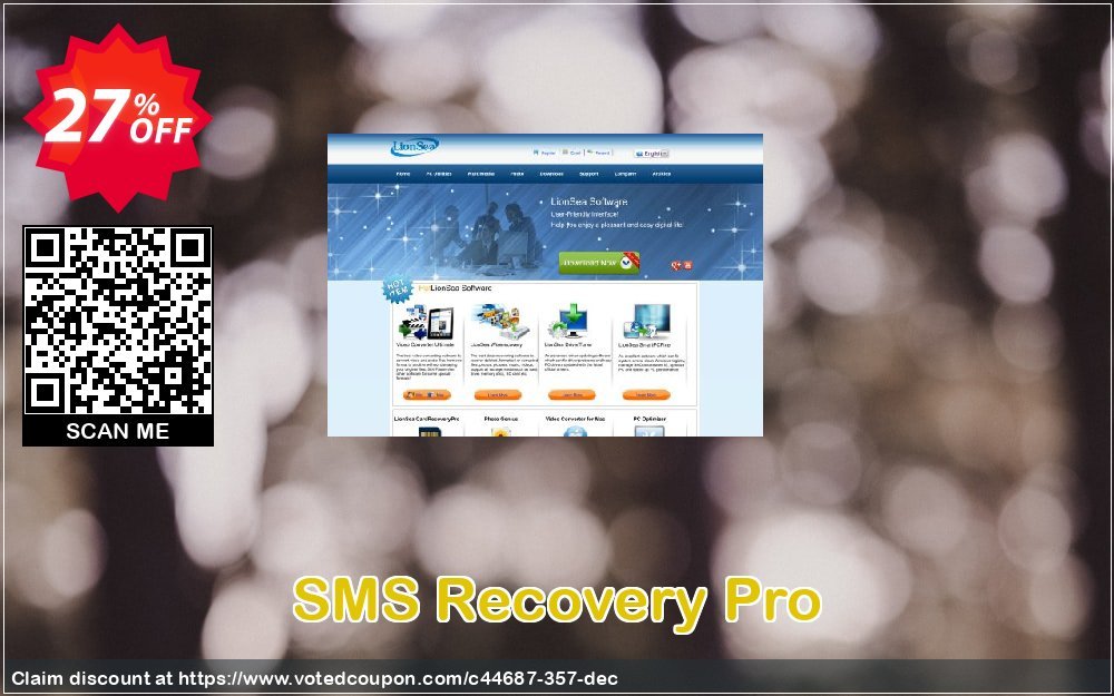 SMS Recovery Pro Coupon, discount Lionsea Software coupon archive (44687). Promotion: Lionsea Software coupon discount codes archive (44687)