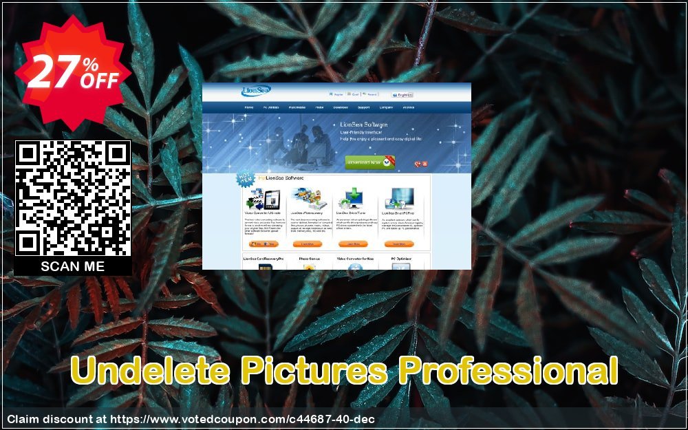 Undelete Pictures Professional Coupon, discount Lionsea Software coupon archive (44687). Promotion: Lionsea Software coupon discount codes archive (44687)