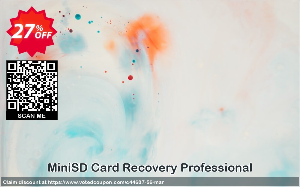 MiniSD Card Recovery Professional Coupon Code Apr 2024, 27% OFF - VotedCoupon