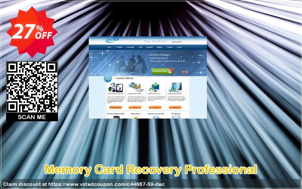 Memory Card Recovery Professional Coupon, discount Lionsea Software coupon archive (44687). Promotion: Lionsea Software coupon discount codes archive (44687)