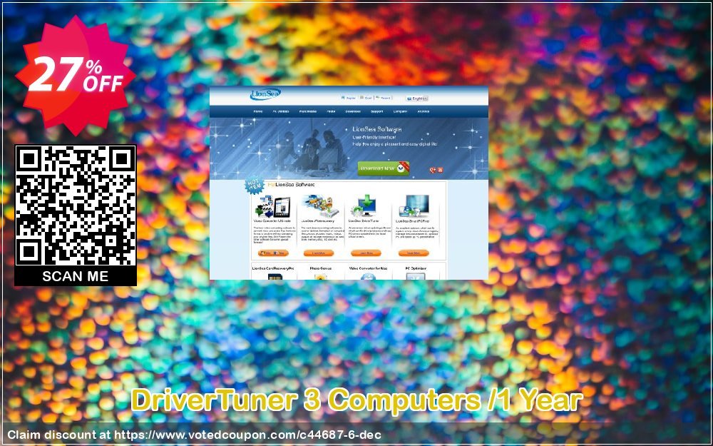 DriverTuner 3 Computers /Yearly Coupon, discount Lionsea Software coupon archive (44687). Promotion: Lionsea Software coupon discount codes archive (44687)
