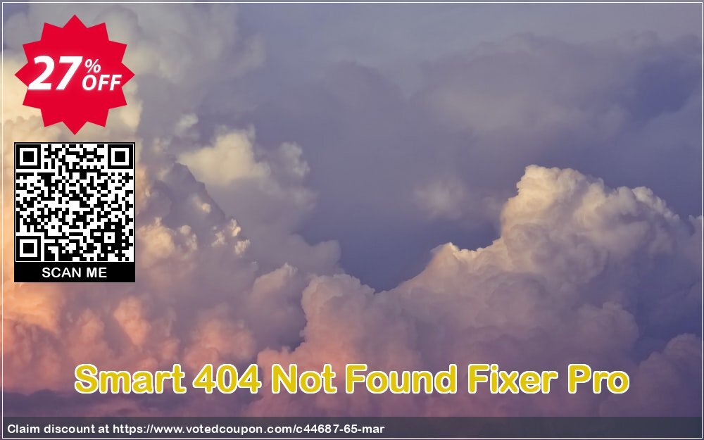 Smart 404 Not Found Fixer Pro Coupon Code Apr 2024, 27% OFF - VotedCoupon