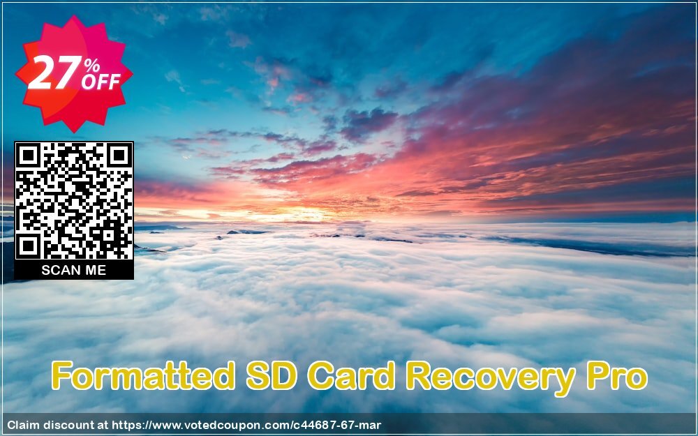 Formatted SD Card Recovery Pro Coupon Code Apr 2024, 27% OFF - VotedCoupon