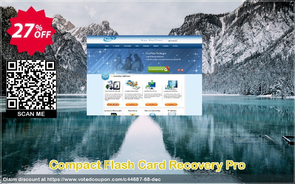 Compact Flash Card Recovery Pro Coupon, discount Lionsea Software coupon archive (44687). Promotion: Lionsea Software coupon discount codes archive (44687)
