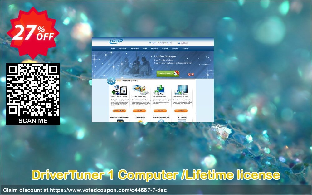 DriverTuner 1 Computer /Lifetime Plan Coupon, discount Lionsea Software coupon archive (44687). Promotion: Lionsea coupon - 44687