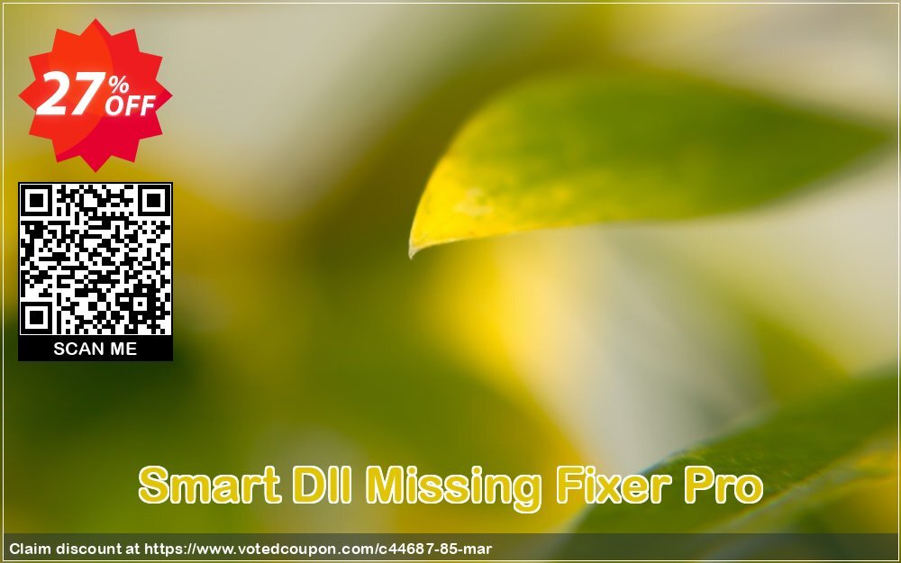 Smart Dll Missing Fixer Pro Coupon Code May 2024, 27% OFF - VotedCoupon