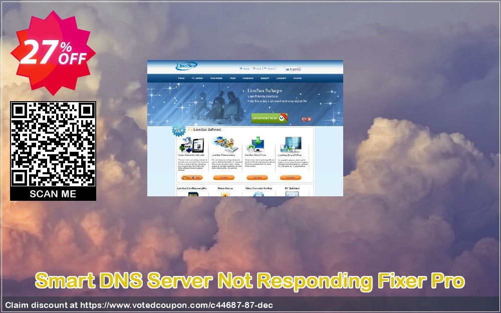 Smart DNS Server Not Responding Fixer Pro Coupon, discount Lionsea Software coupon archive (44687). Promotion: Lionsea Software coupon discount codes archive (44687)