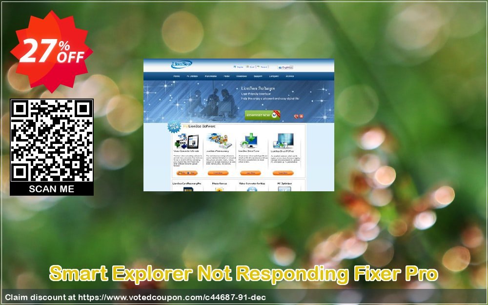 Smart Explorer Not Responding Fixer Pro Coupon, discount Lionsea Software coupon archive (44687). Promotion: Lionsea Software coupon discount codes archive (44687)