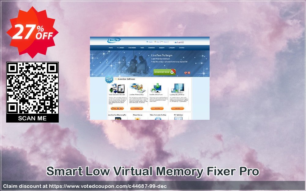 Smart Low Virtual Memory Fixer Pro Coupon, discount Lionsea Software coupon archive (44687). Promotion: Lionsea Software coupon discount codes archive (44687)