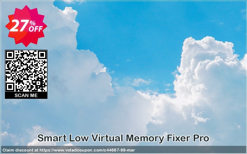 Smart Low Virtual Memory Fixer Pro Coupon Code Apr 2024, 27% OFF - VotedCoupon