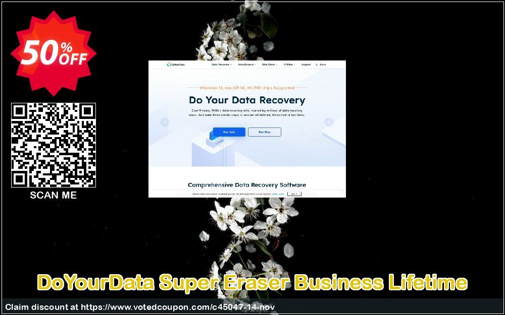 DoYourData Super Eraser Business Lifetime Coupon, discount DoYourData recovery coupon (45047). Promotion: DoYourData recovery software coupon code