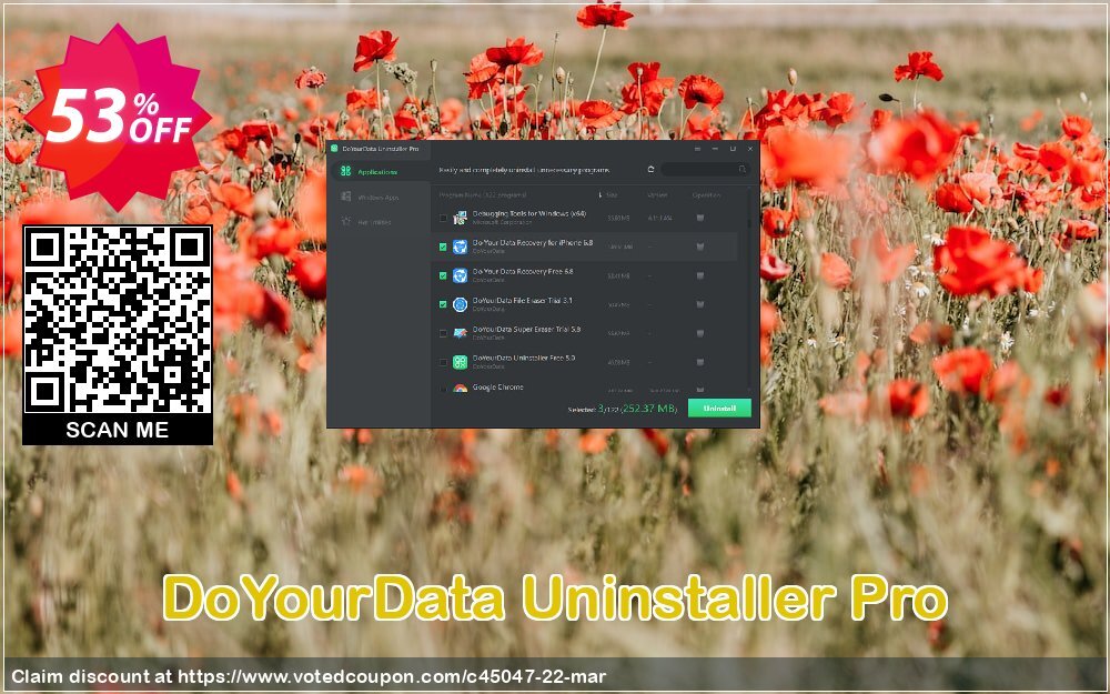 DoYourData Uninstaller Pro Coupon Code Apr 2024, 53% OFF - VotedCoupon