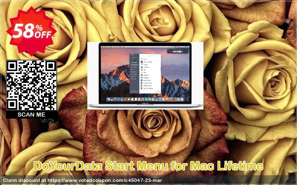 DoYourData Start Menu for MAC Lifetime Coupon Code May 2024, 58% OFF - VotedCoupon