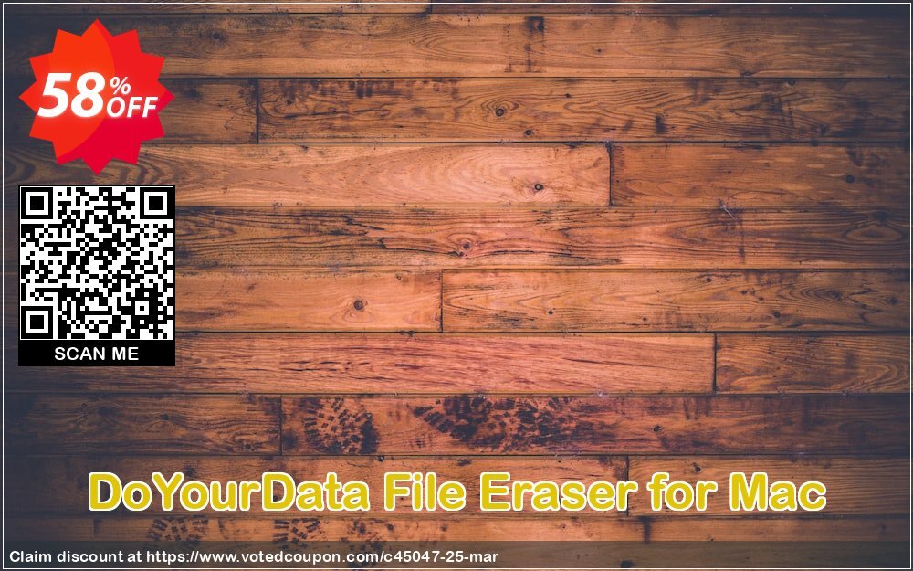 DoYourData File Eraser for MAC Coupon, discount DoYourData recovery coupon (45047). Promotion: DoYourData recovery software coupon code