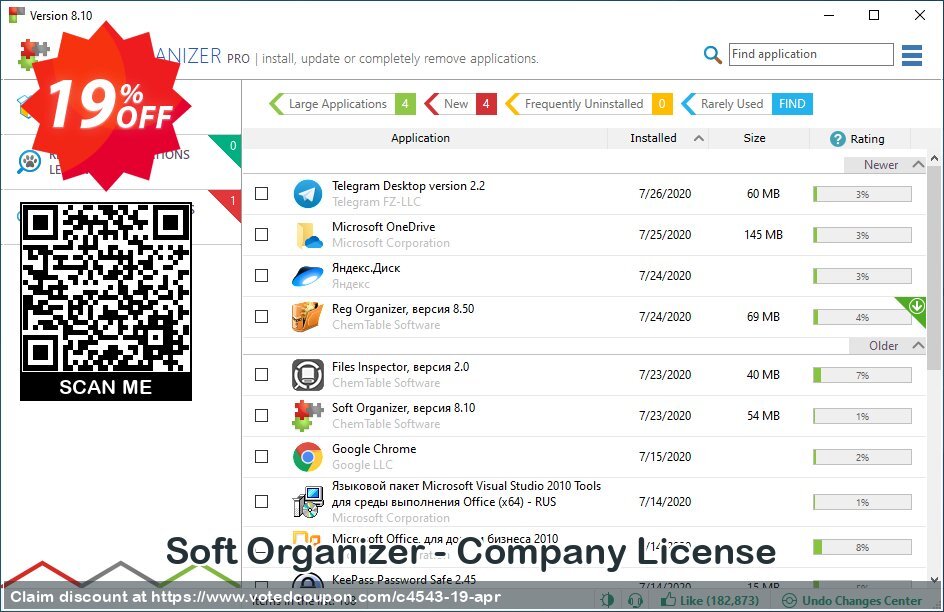 Soft Organizer - Company Plan Coupon Code Apr 2024, 19% OFF - VotedCoupon