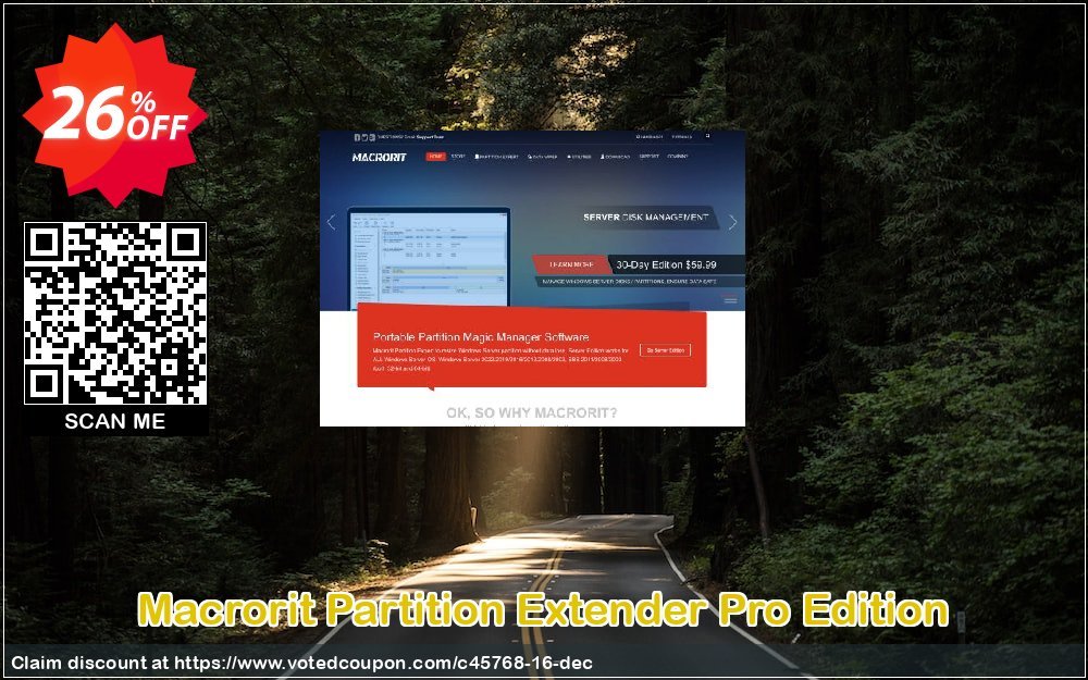 MACrorit Partition Extender Pro Edition Coupon, discount Insights in Technology. Promotion: Half Discount All Products