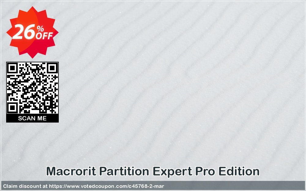 MACrorit Partition Expert Pro Edition Coupon Code May 2024, 26% OFF - VotedCoupon