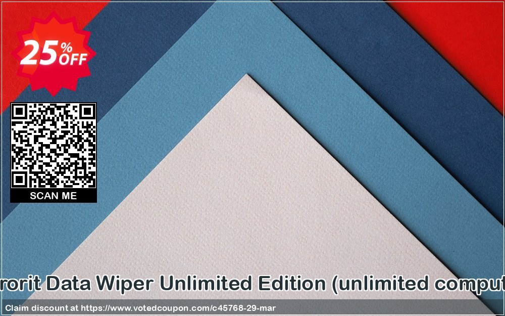 MACrorit Data Wiper Unlimited Edition, unlimited computers  Coupon Code May 2024, 25% OFF - VotedCoupon